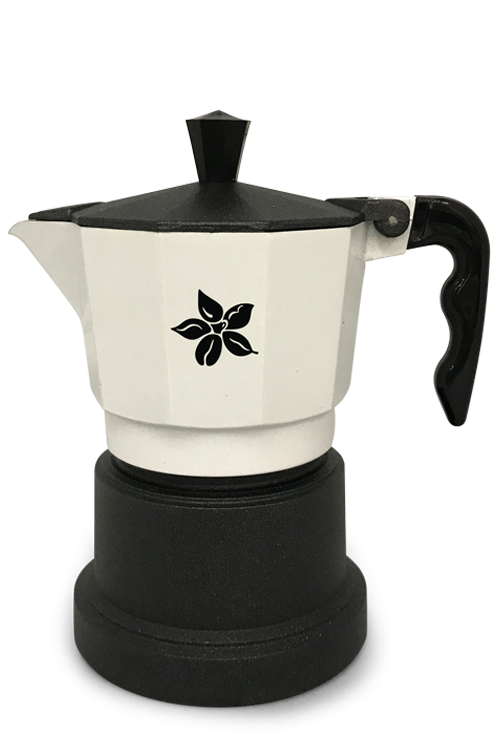 Cafetera Espresso 3 tazas (Blanca)