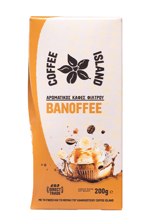 Banoffee con sabor a filtro preenvasado 200g