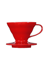Cafetera V60 Hario plástico roja
