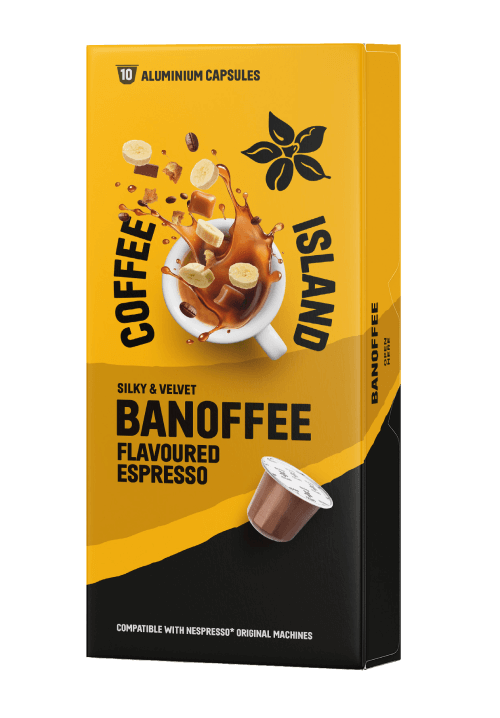 Cápsulas de aluminio para café expreso Banoffee (10 unidades)